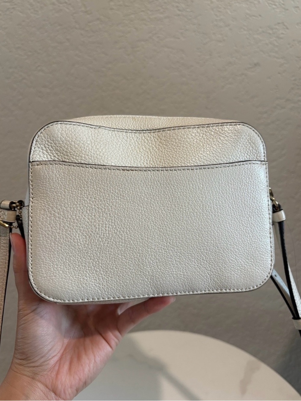 Coach Chalk Pebbled Leather Crossbody Bag - Picture 6 of 12